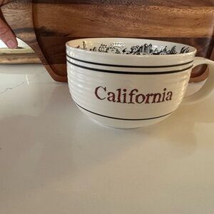 California ceramic mug or soup mug